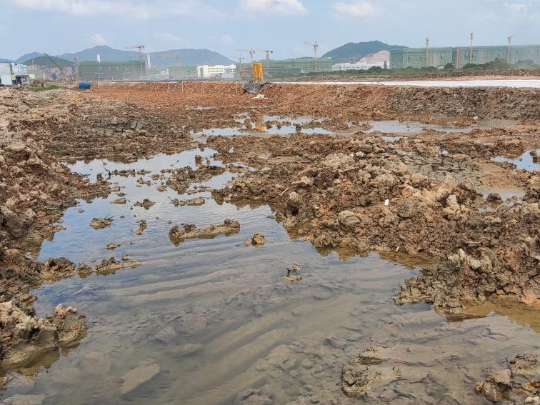 海滩淤泥固化处理