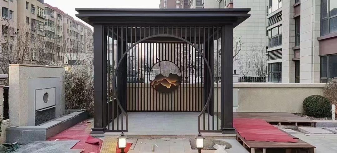 中式古建筑凉亭