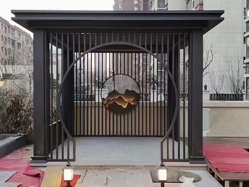 中式古建筑凉亭