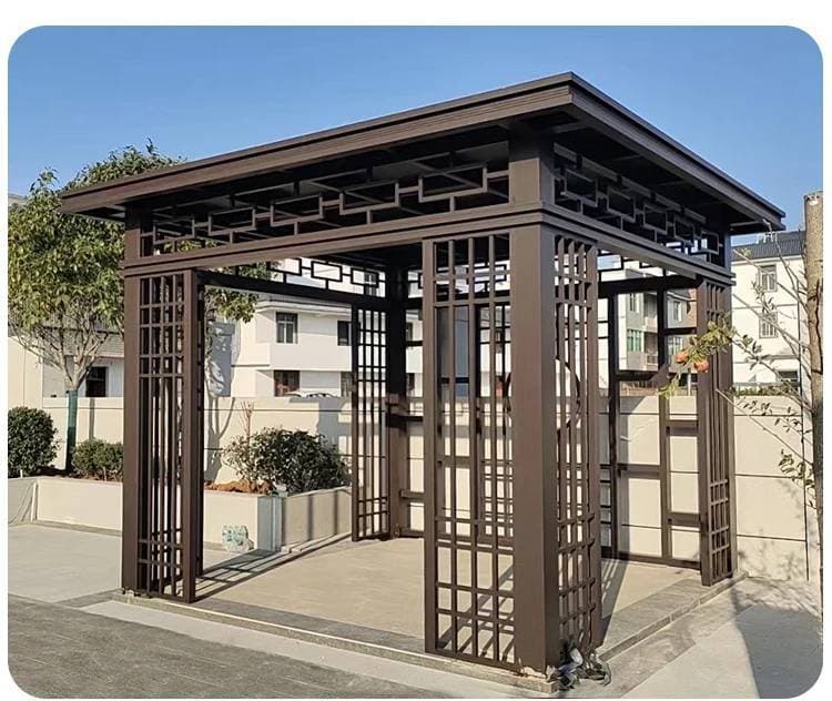 中式庭院凉亭