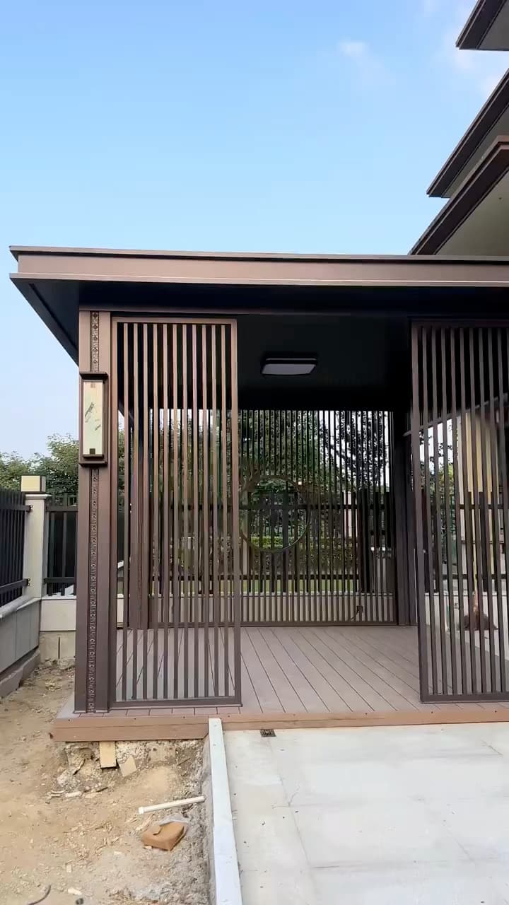 中式庭院凉亭