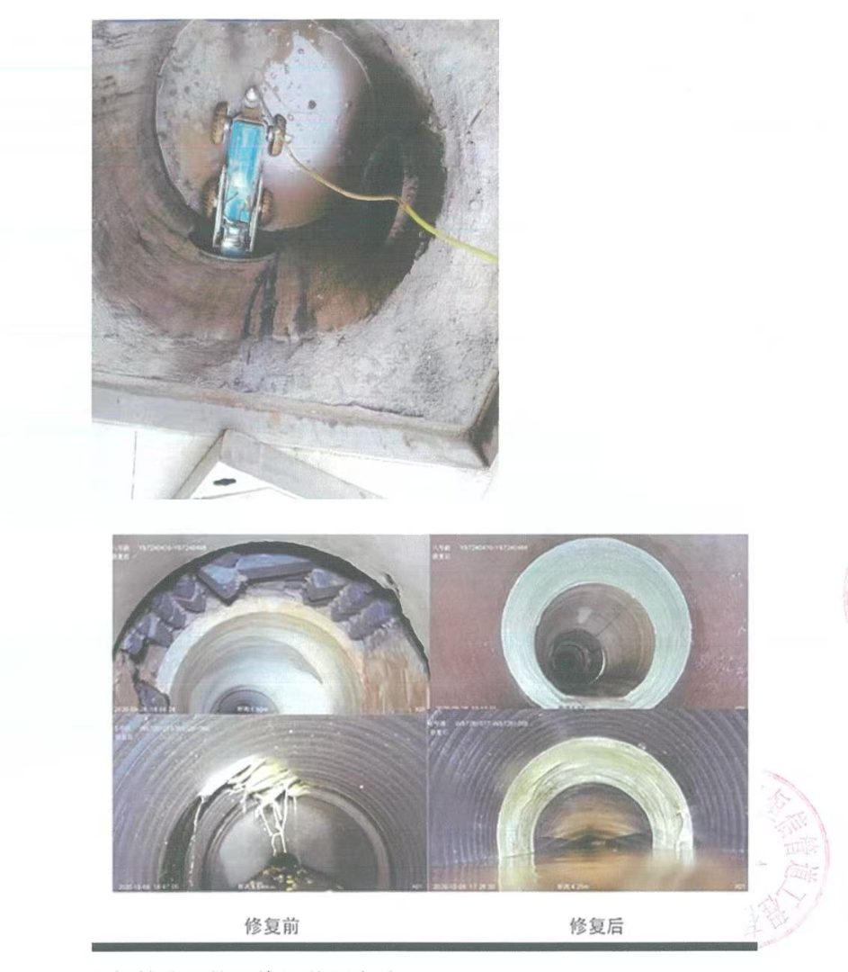 管道局部树脂固化