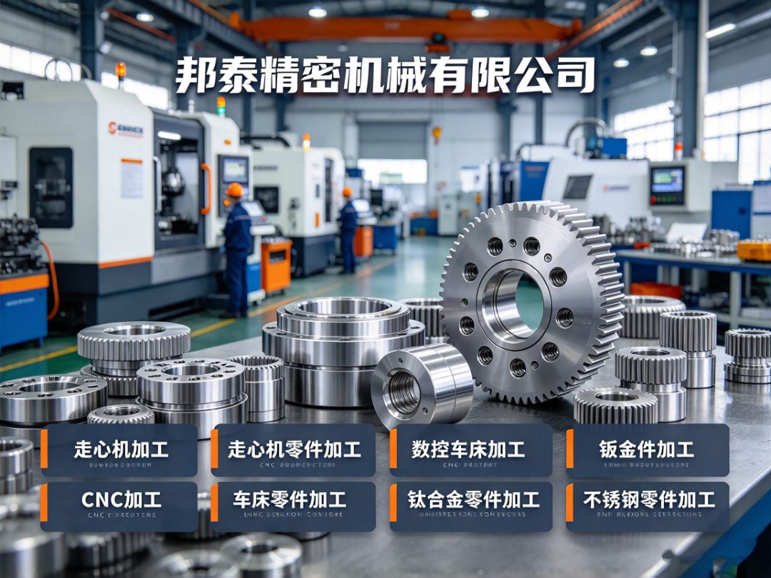 邦泰精密机械 标准化精密加工生产车间