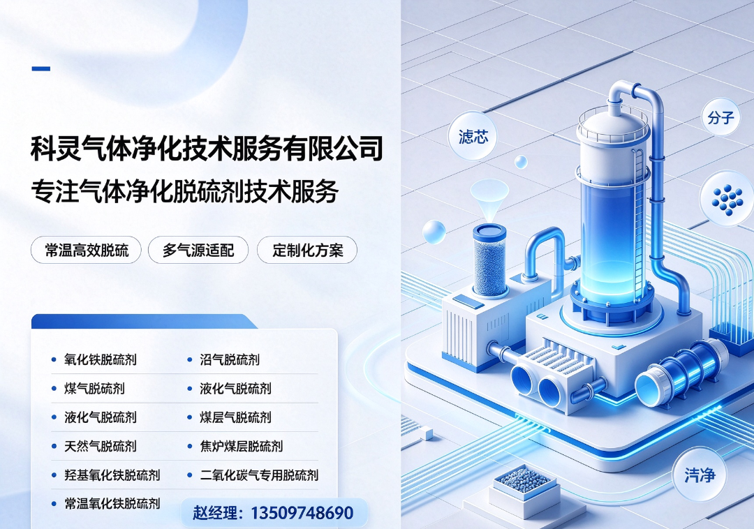 科灵净化 标准化脱硫剂生产车间