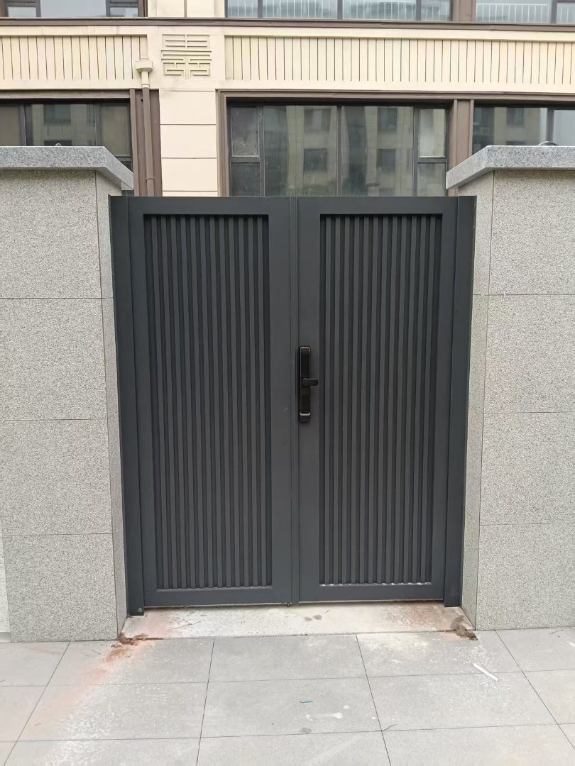 中式铝艺庭院门