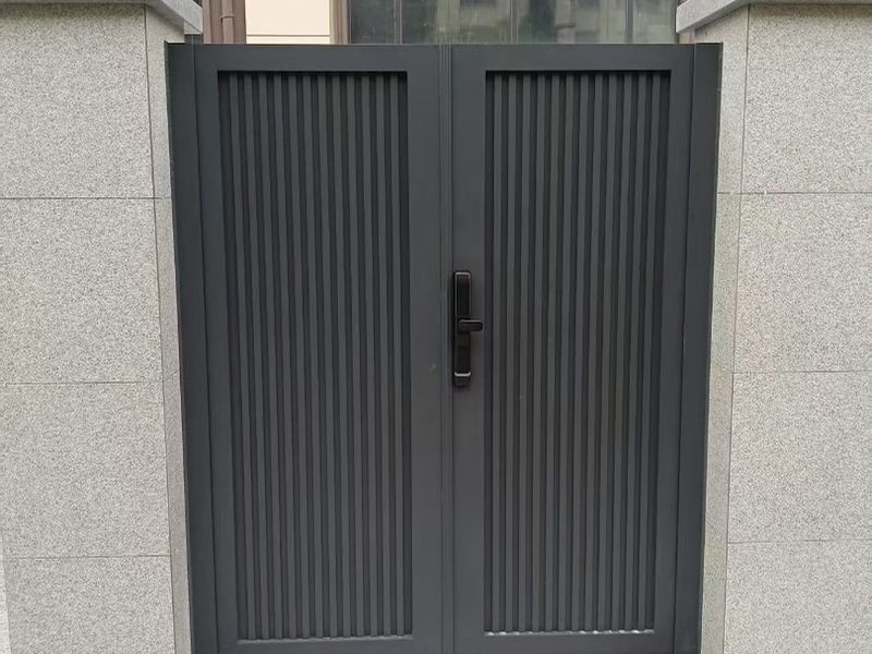 中式铝艺庭院门