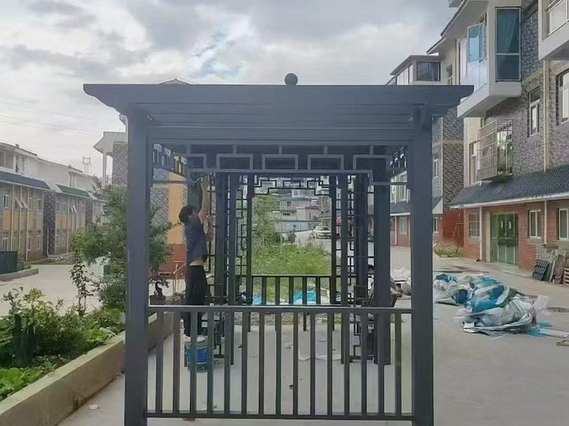 公园景观凉亭