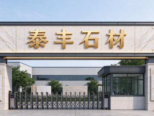 泰丰石材 天然石材加工现场