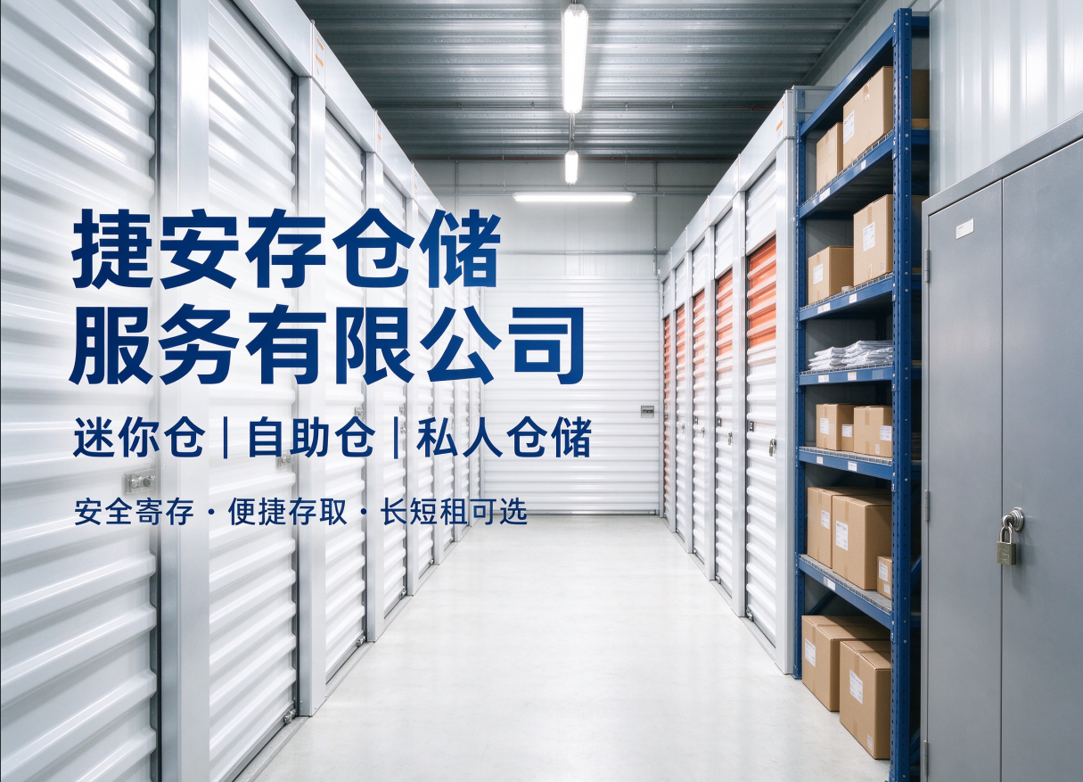 捷安存迷你仓库 标准化仓储库区实拍