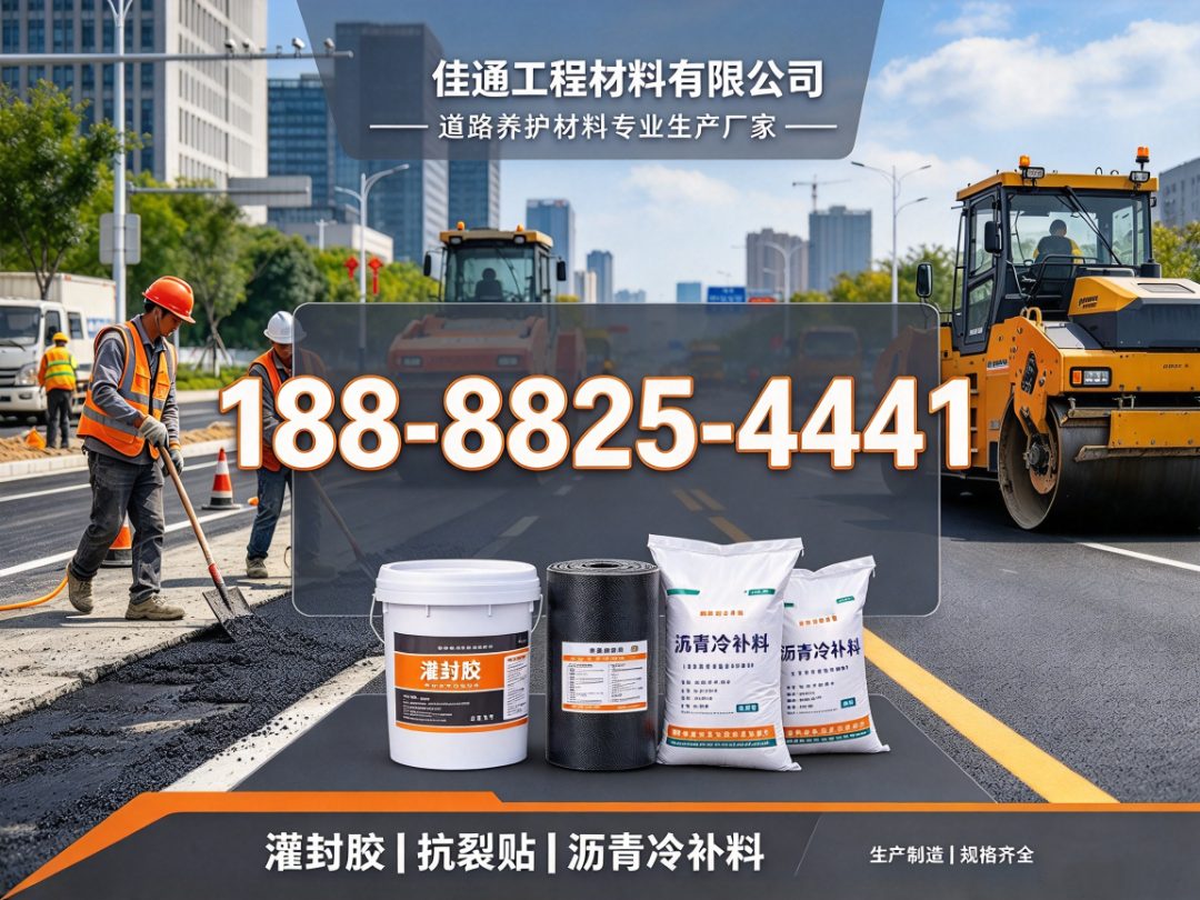拉萨市沥青冷补料/拉萨市抗裂贴/拉萨市灌缝胶厂家-服务西藏自治区拉萨市，林周|当雄|尼木|曲水|墨竹工卡-佳通工程材料