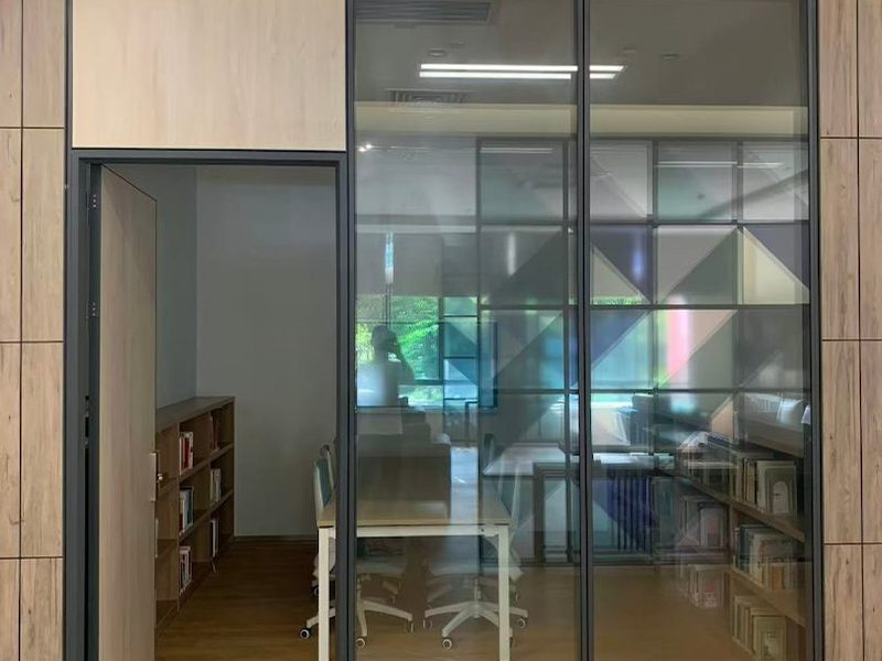 钢铝双层玻璃隔断