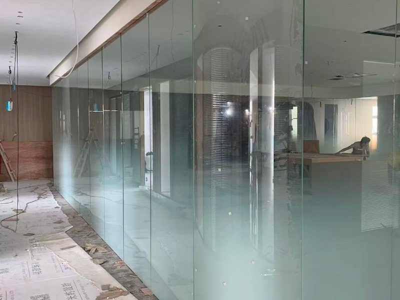 防火双玻百叶隔断