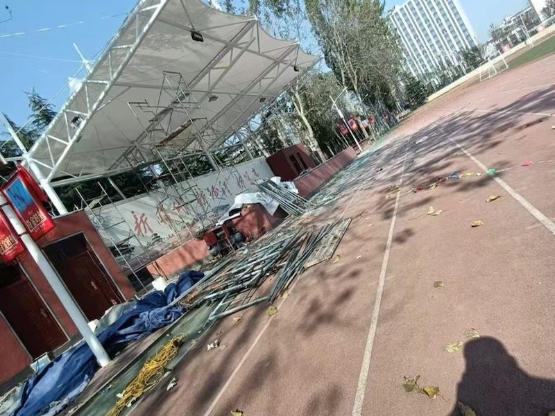体育看台膜结构