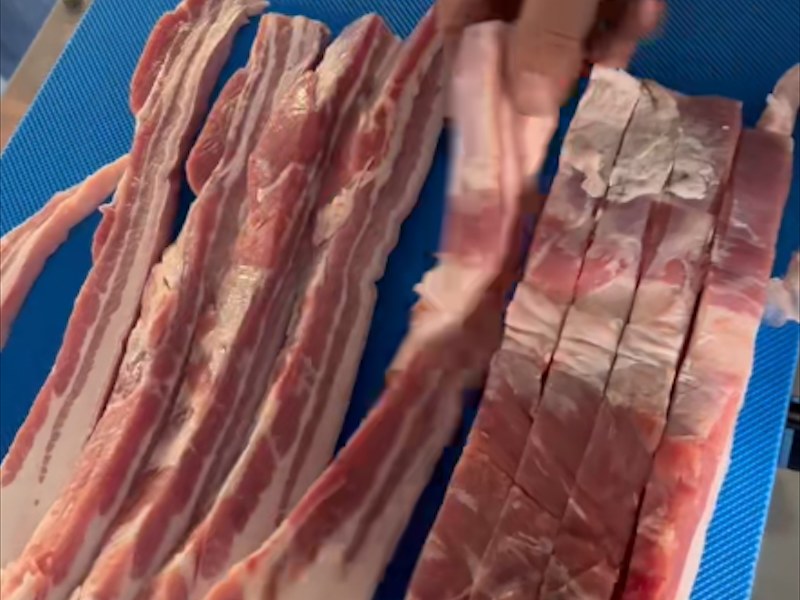 鸡肉分条机
