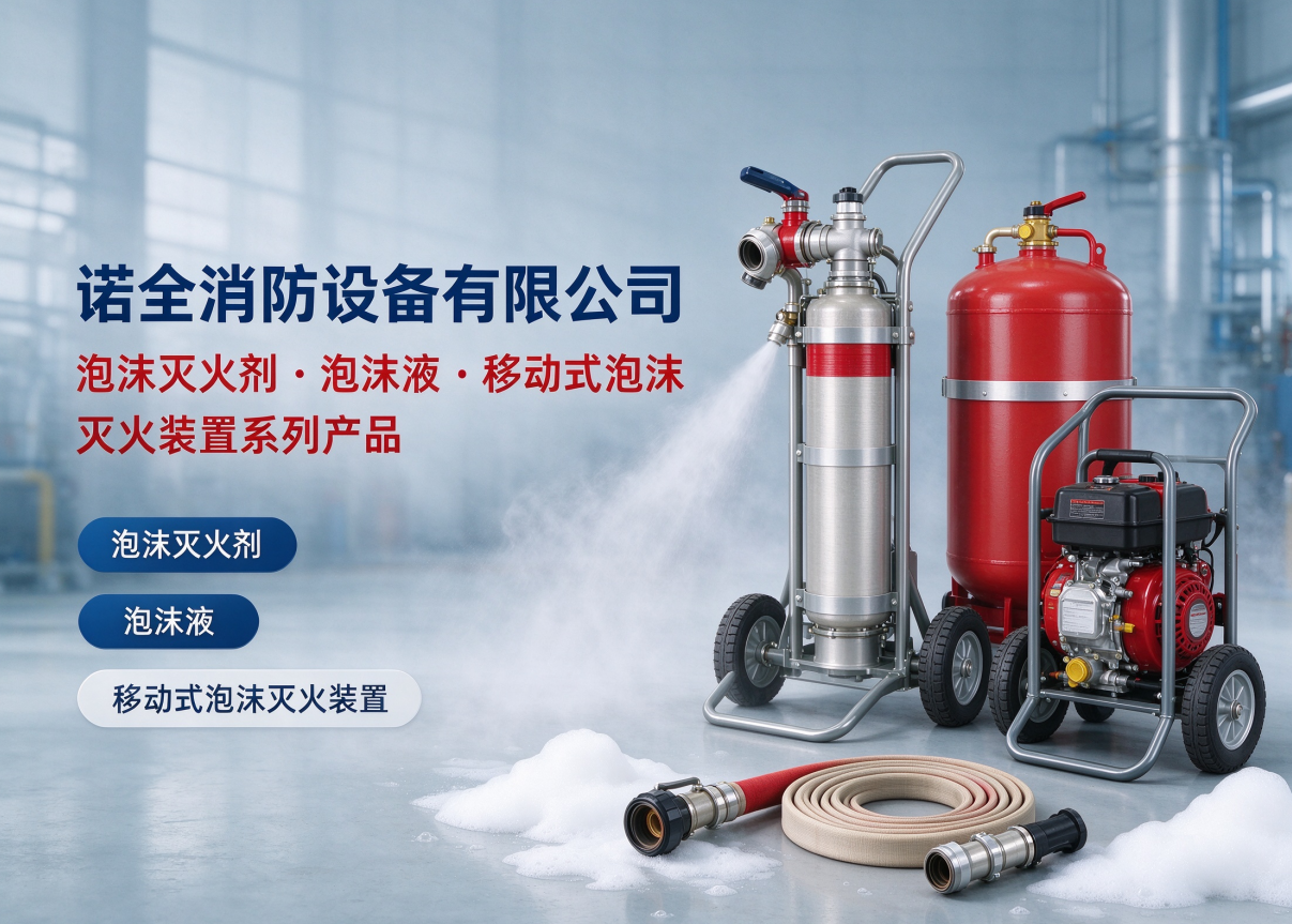 诺全消防设备 诺全消防设备生产厂区功能分区示意