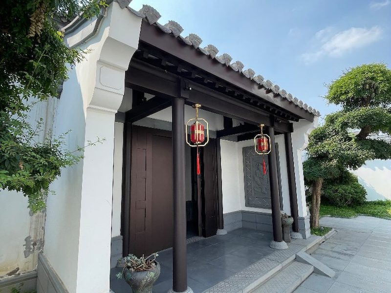 镂空仿古砖雕