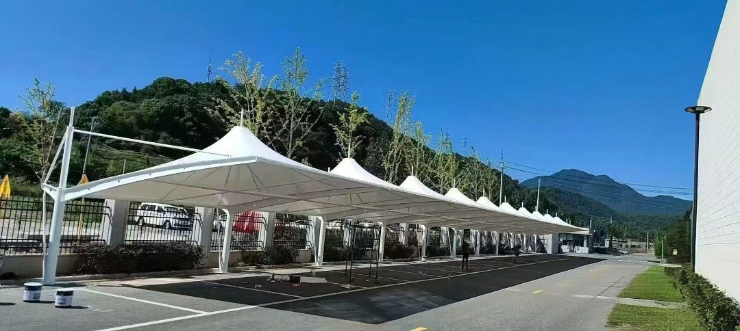 索膜结构停车棚