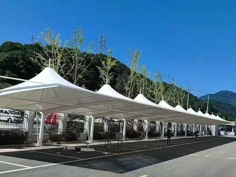 索膜结构停车棚