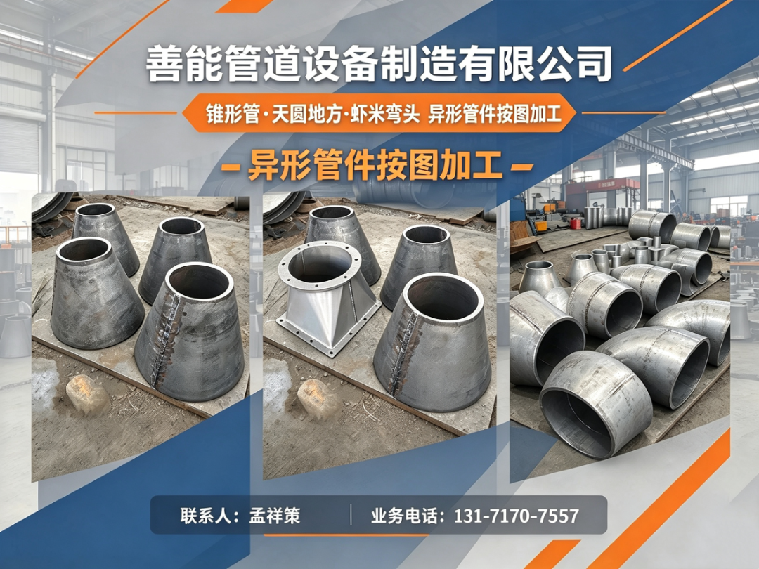 善能管道设备制造 现代化生产车间一角
