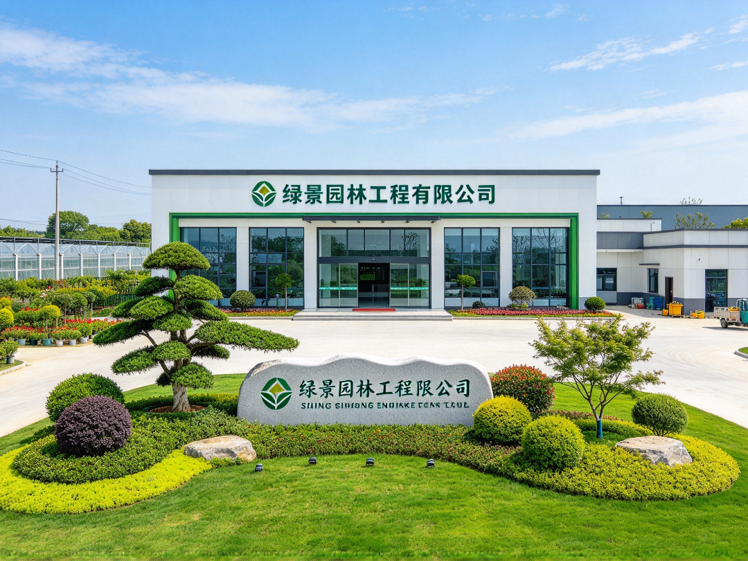 绿景园林工程 苗木培育基地与景观工程实景