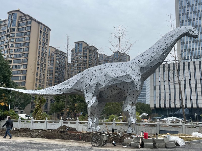 不锈钢抽象雕塑