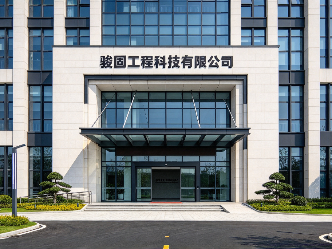 骏固工程 建筑加固施工现场