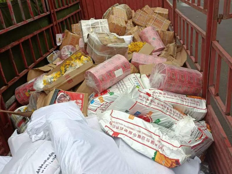 回收库存塑料卷膜