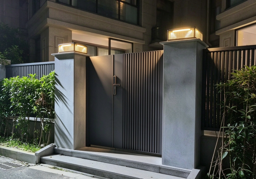 纯铝庭院门