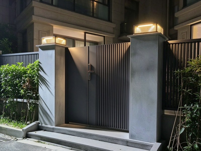 纯铝庭院门