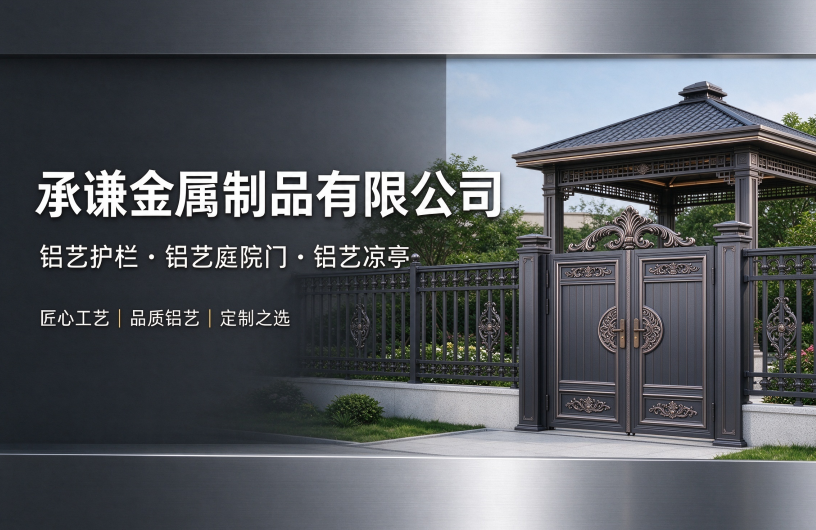 承谦金属制品 铝艺制品生产仓储一体化厂区
