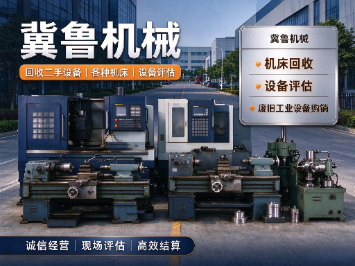 冀鲁机械 机床回收仓储区