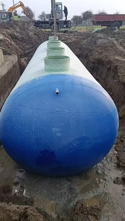 整体玻璃钢化粪池