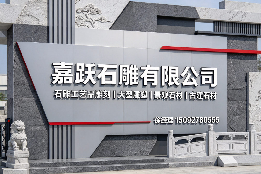 嘉跃石雕 嘉跃石雕加工厂区