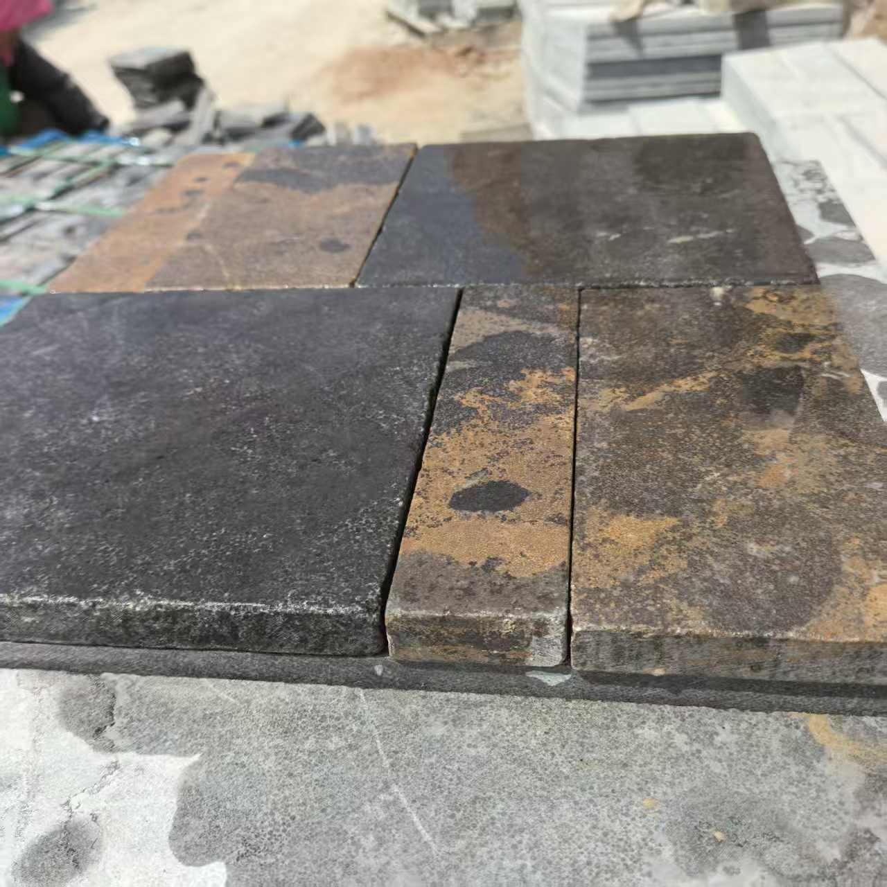 青石栏杆