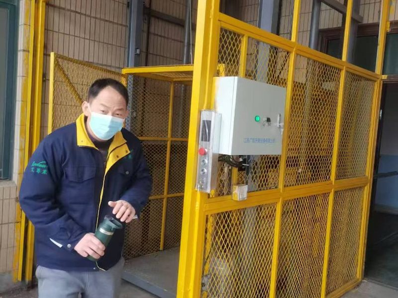 液压升降机货梯