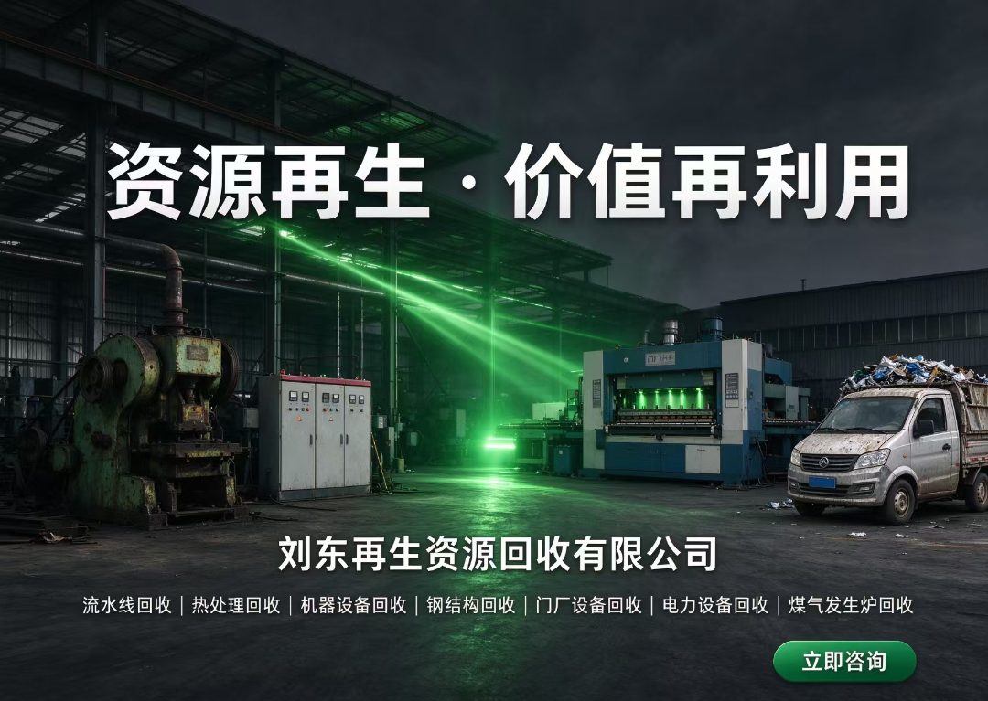 刘东再生资源回收 整厂设备回收现场